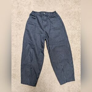 Beyind Nine Navy Pinstripe Remi Jeans